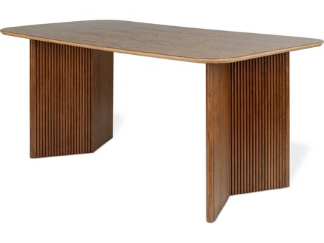 Gus* Modern Atwell Rectangular Wood Walnut Dining Table