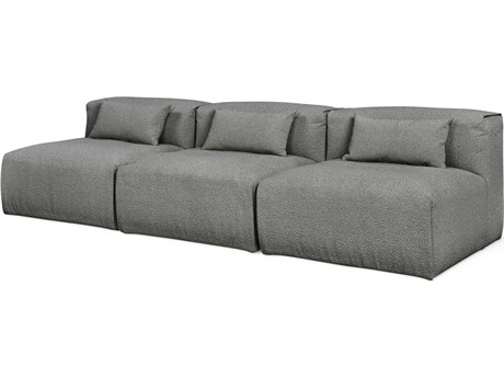 Gus* Modern Nest Morris Scoria Gray Upholstered Sofa