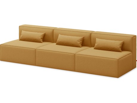 Gus* Modern Mix Mowat Ferro Brown Upholstered Sofa
