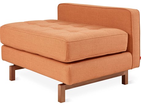 Gus* Modern Jane-2 Orange Fabric Modular Chair