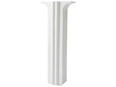 Global Views Flying Column White Vase