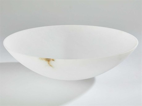 Global Views Alabaster 18" Bowl