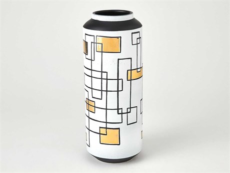 Global Views Sgraffito Vase