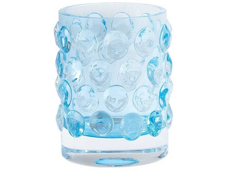 Global Views Thousand Eye Blue Vase