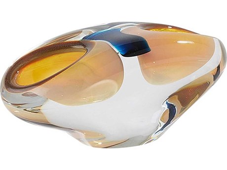 Global Views Gemella Blue Vessel