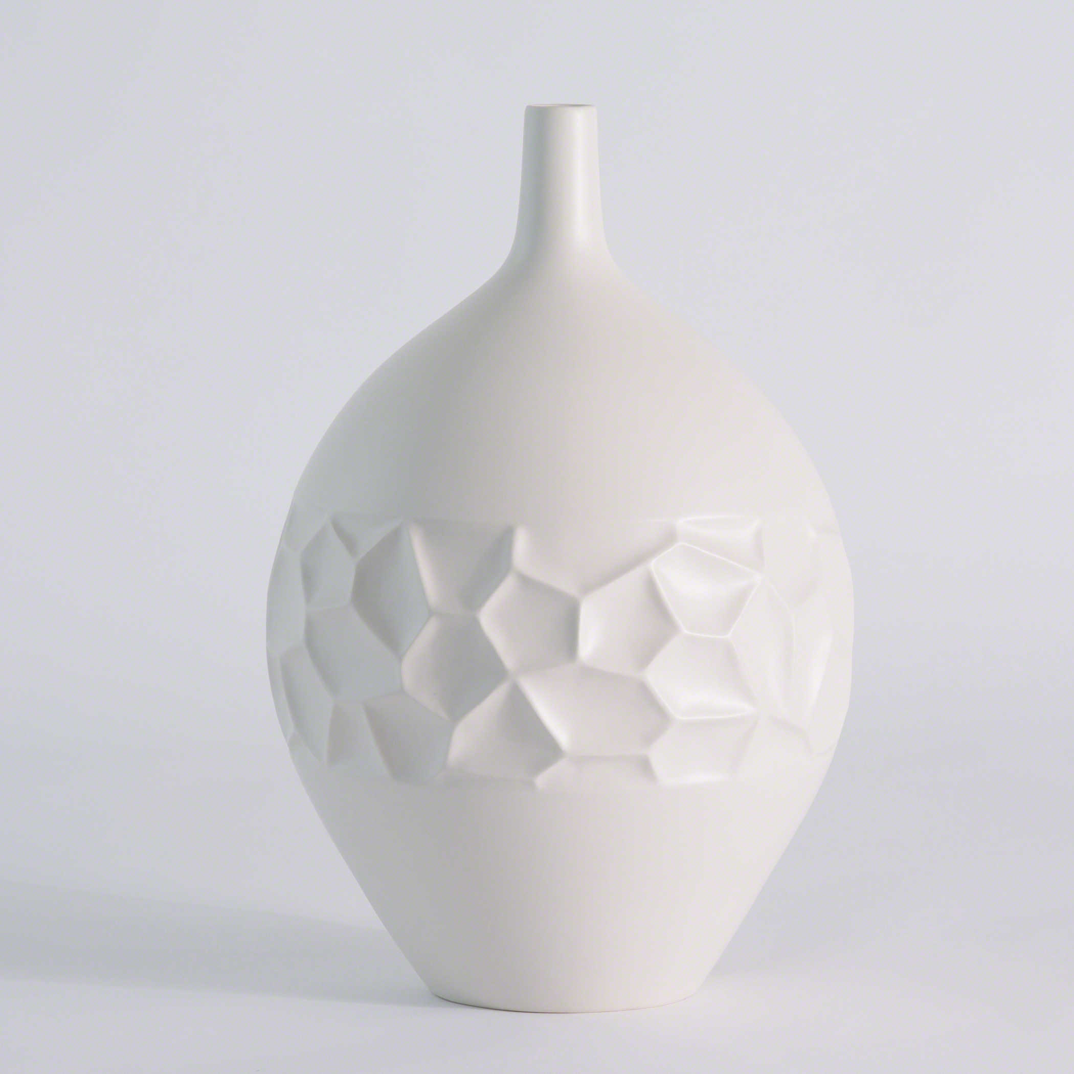 Global Views Matte White Large Vase GV710179