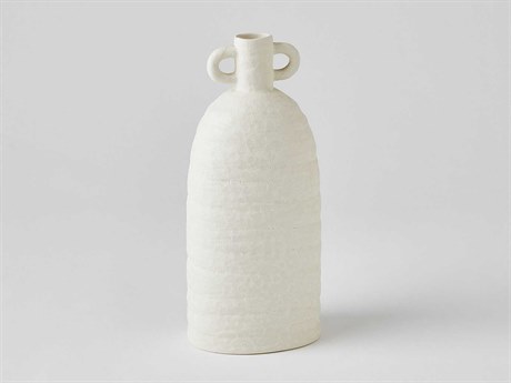 Global Views Sahara White 5" Vase