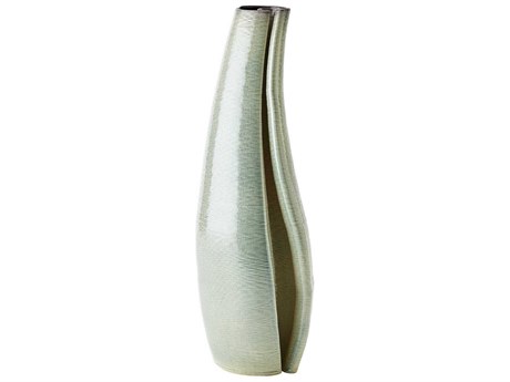 Global Views Rift Green Vase