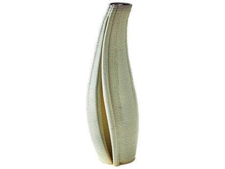Global Views Rift Green Vase