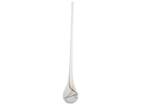 Global Views Pollock Bulb White Vase