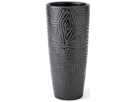 Global Views Amazonas Black Vase