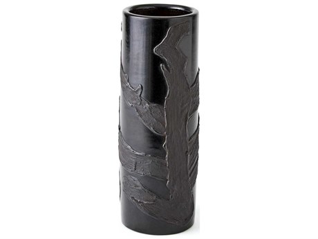 Global Views Catacaso Black 12" High Vase