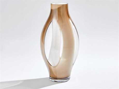 Global Views Fly Through Topaz 16" High Vase