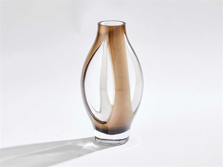 Global Views Fly Through Topaz 12" High Vase