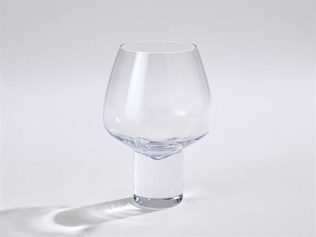 Global Views Jensen Clear Footed Wine Glass