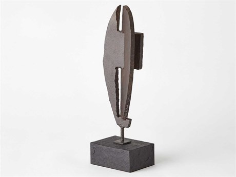 Global Views Iron Angel Bronze Sculpture