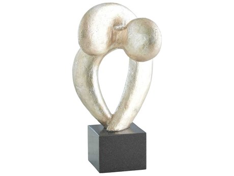 Global Views Silver Leaf Align Sculpture