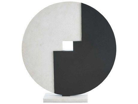 Global Views Stone Medallion Sculpture