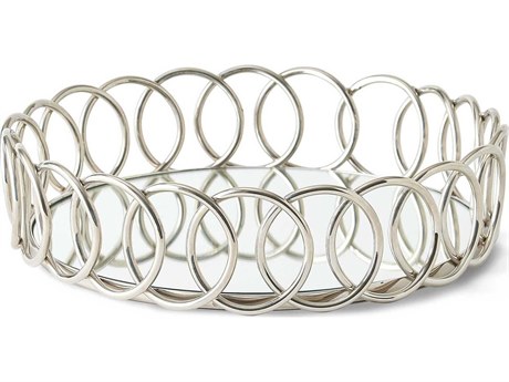 Global Views Nickel Loops Tray