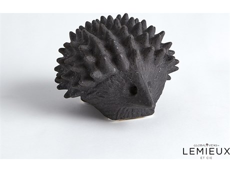 Global Views Porcupine-black Sculpture
