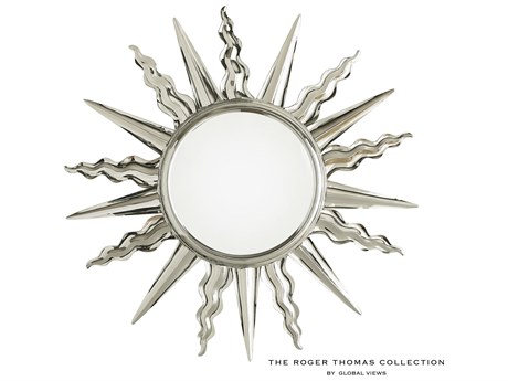 Global Views Soleil Wall Mirror Round