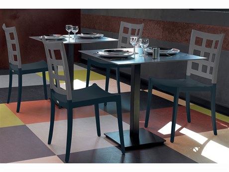 Grosfillex Plazza Aluminum Dining Set