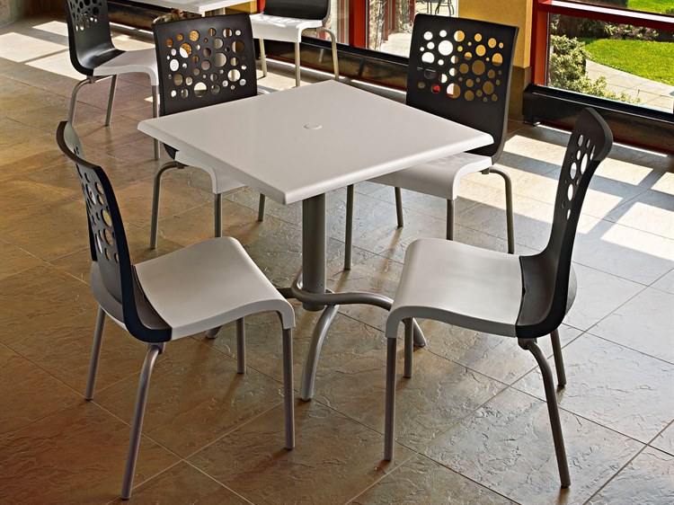 Grosfillex Tempo Aluminum Dining Set