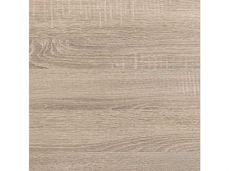 Grosfillex Vanguard Resin Weathered Oak 48"W x 30"D Rectangular Table Top