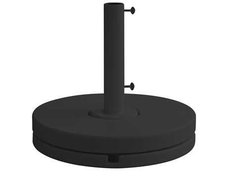 Grosfillex Resin Black 16" Stem Umbrella Base