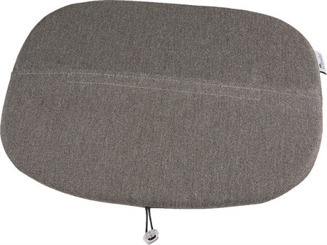 Grosfillex Ramatuelle 73" Barstool or Arm Chair Seat Cushion in Gray
