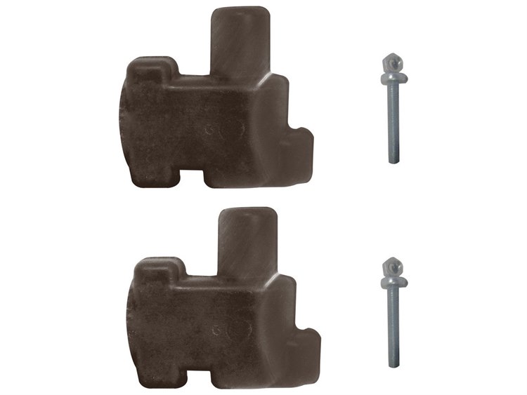 Grosfillex Resin Brown Connector Pack