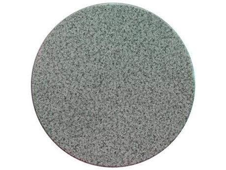 Grosfillex Molded Melamine Resin Granite Green 28" Round Table Top