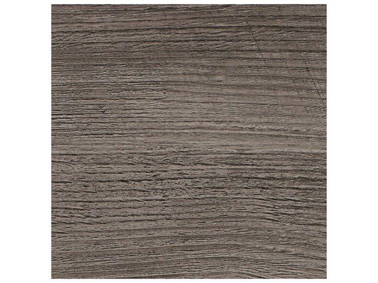 Grosfillex Molded Melamine Resin Aged Oak Square Table Top