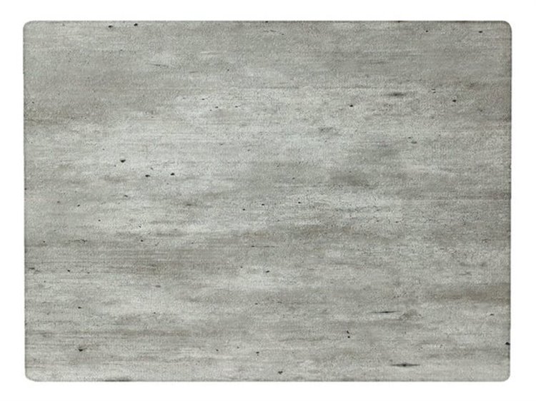 Grosfillex Molded Melamine Granite Rectangular Table Top