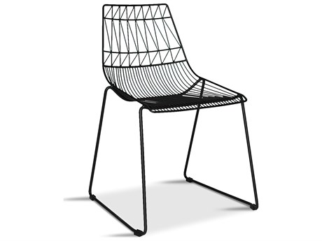Harmonia Living Ace Steel Stackable Dining Side Chair