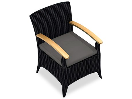 Harmonia Living Arbor Wicker Dining Arm Chair