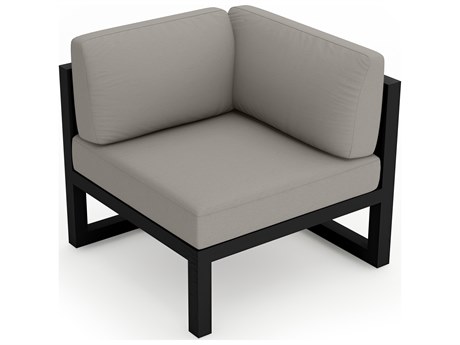 Harmonia Living Avion Aluminum Corner Section Lounge Chair