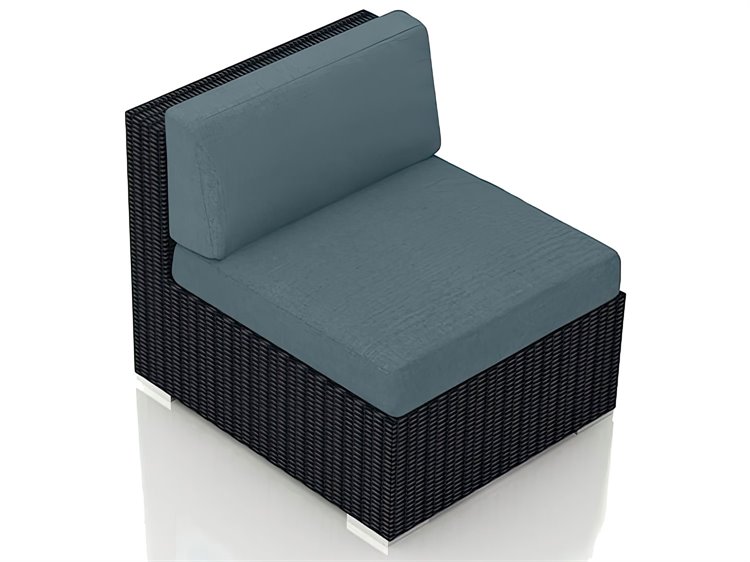 Harmonia Living Urbana Wicker Modular Outdoor Lounge Chair