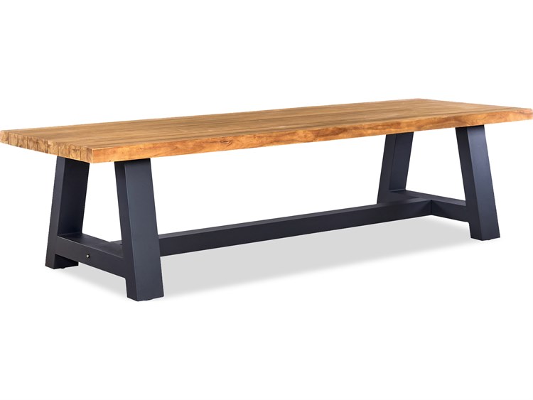 Harmonia Living Mill Reclaimed Teak 78.75''W x 39.5''D Rectangular Dining table