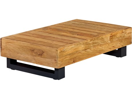 Harmonia Living Meld Reclaimed Teak 39.5''W x 29.5''D Rectangular Coffee table