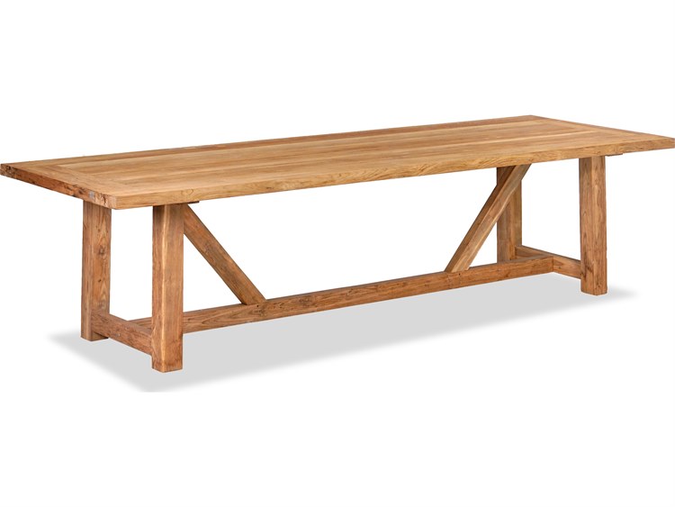 Harmonia Living Noble Reclaimed Teak 98.5''W x 39.5''D Rectangular Dining table