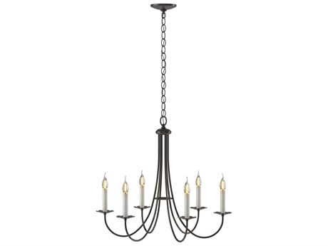 Hubbardton Forge Simple 6-Light Candelabra Chandelier