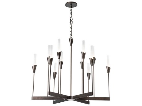 Hubbardton Forge Lilium 12-Light Chandelier
