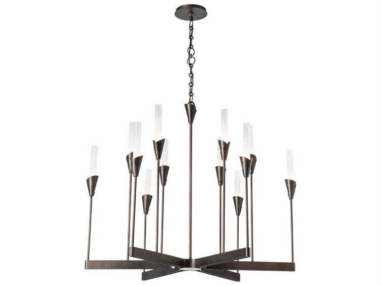 Hubbardton Forge Lilium 12-Light Chandelier