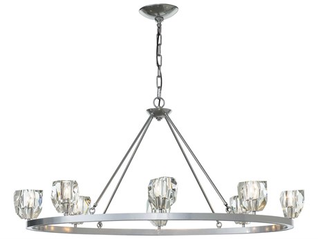 Hubbardton Forge Gatsby 8-Light Crystal Candelabra Chandelier