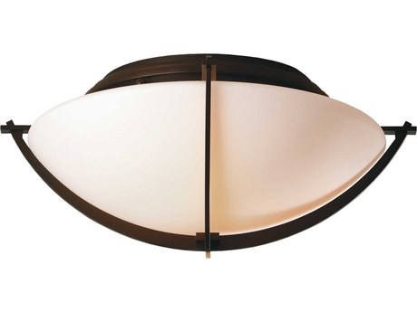 Hubbardton Forge Compass 2-Light Glass Bowl Flush Mount