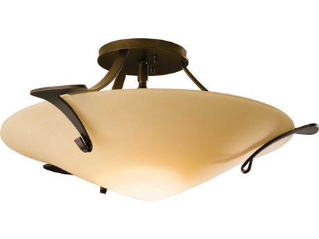 Hubbardton Forge Antasia 1-Light Glass Bowl Semi Flush Mount