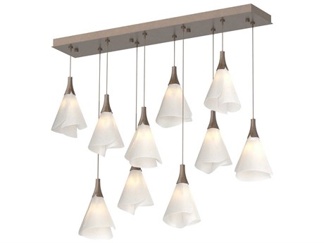 Hubbardton Forge Mobius 10-Light Linear Island Pendant