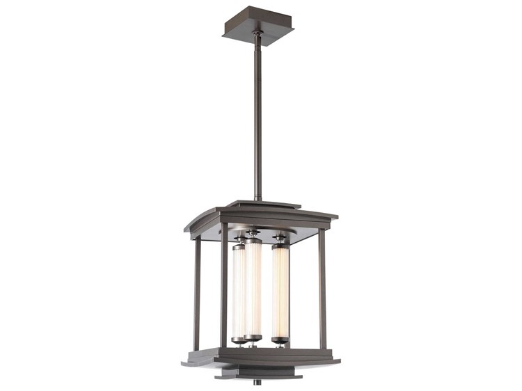 Hubbardton Forge Athena 3-Light Glass LED Lantern Mini Pendant