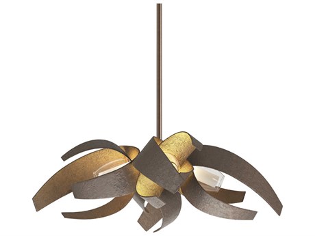 Hubbardton Forge Corona 4-Light Glass Pendant